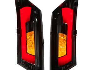 Galiniai LED posūkiai Power1 LED Matrix E-Keur Tube EVO-2 Titanium Piaggio Zip 2000