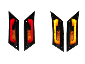 Galiniai LED posūkiai Power1 LED Matrix EVO-5 Smoke Piaggio Zip 2000