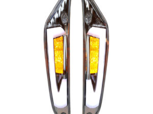 Galiniai LED posūkiai Power1 LED Daytime Running Lights Tube EVO E-Mark Clear Piaggio Zip 2000