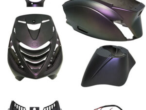 Power1 SP Sport plastiko komplektas su LED lempa Cameleon 24 matinė, 6 dalių, Piaggio Zip 100/125, Zip 2000