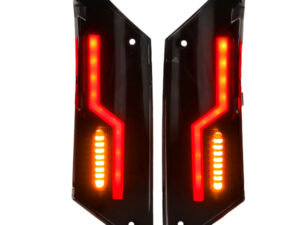 Galiniai LED posūkiai Power1 LED Tube E-Mark EVO-1 Smoke Piaggio Zip 2000